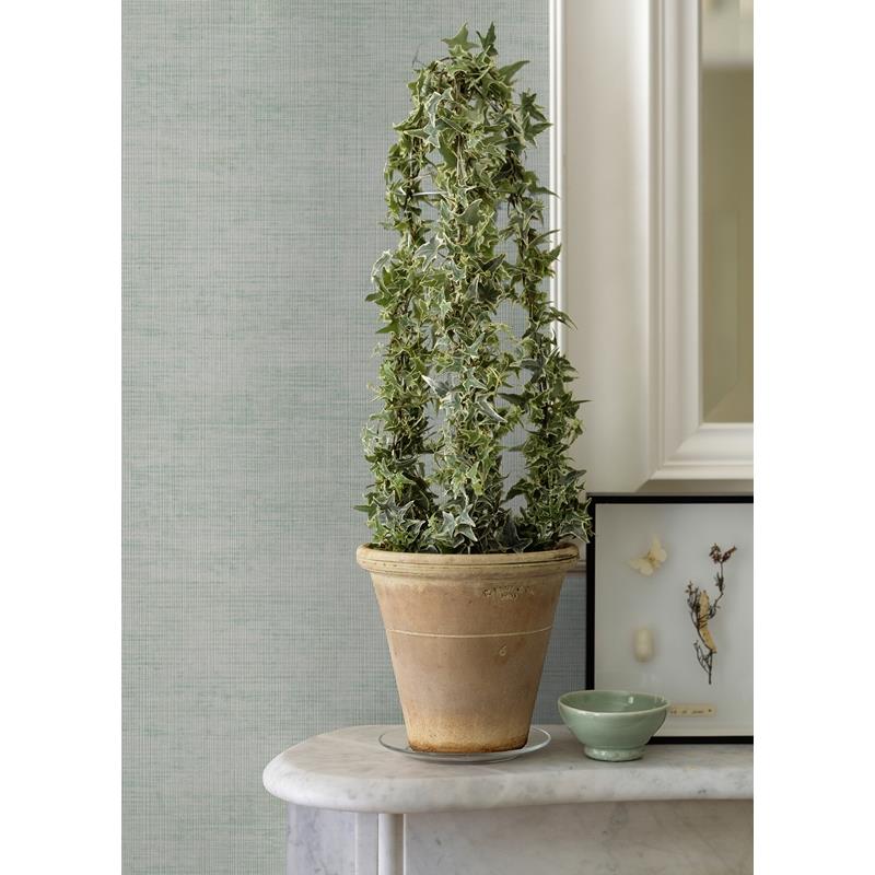 View 2972-86173 Loom Yawen Green String Wallpaper Green A-Street Prints Wallpaper