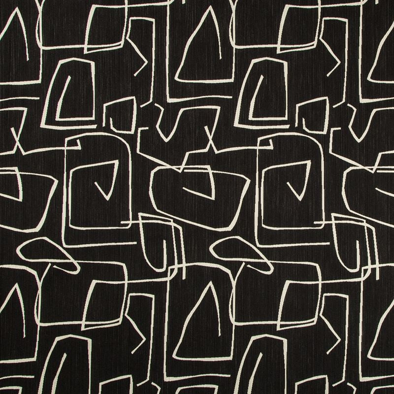 Find 35646.81.0 Contemporary Black by Kravet Design Fabric