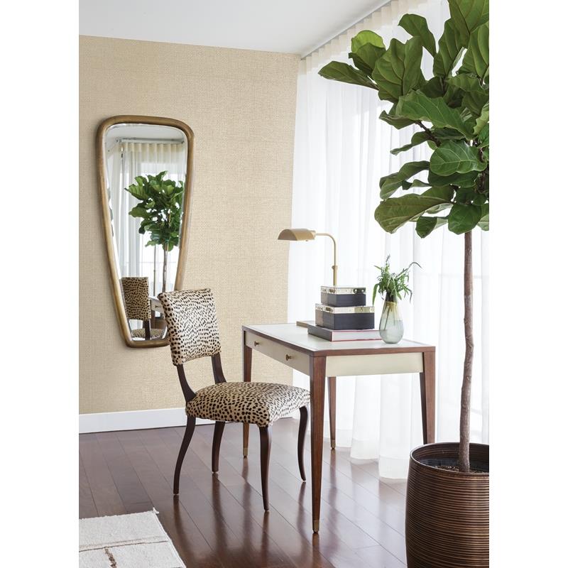 Order 2923-54774 Twine Aki Silver Basketweave Silver A-Street Prints Wallpaper