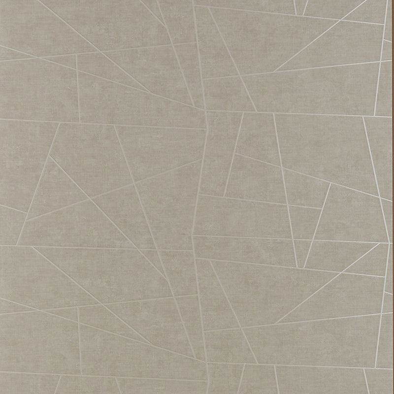 Purchase 6491 Vinyl Abstract Geo Greige Graphic Phillip Jeffries Wallpaper