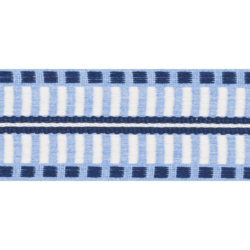 73631 | Jacobsen Tape, Chambray - Schumacher Fabric