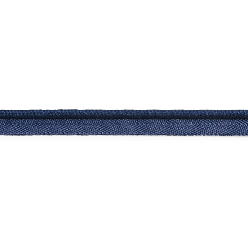 74784 | Cedric Cotton Lip Cord Medium, Navy - Schumacher Fabric