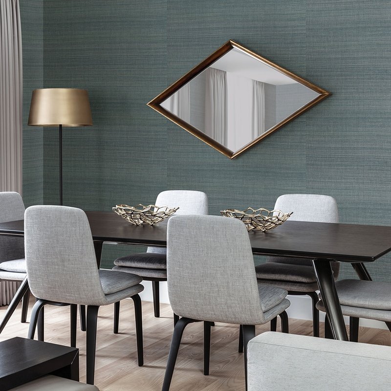 Purchase 2829-82021 Fibers Laem Teal Grasscloth A Street Prints Wallpaper