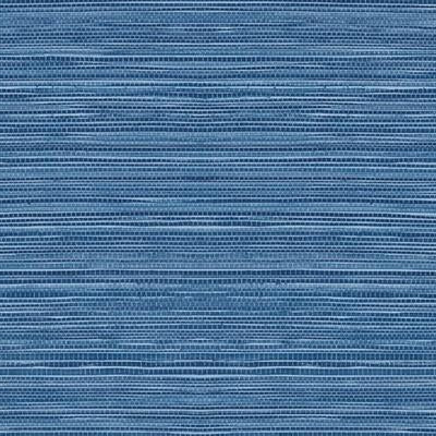 Looking LN20802 Luxe Haven Luxe Sisal Coastal Blue by Lillian August Wallpaper