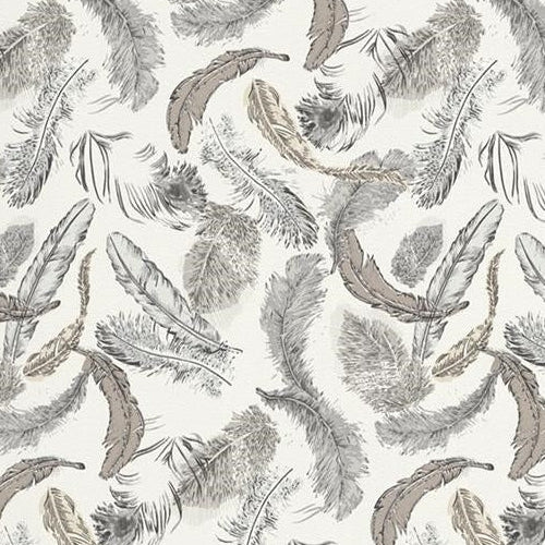 Acquire 712940 BB Home Passion White Leaves by Washington Wallpaper