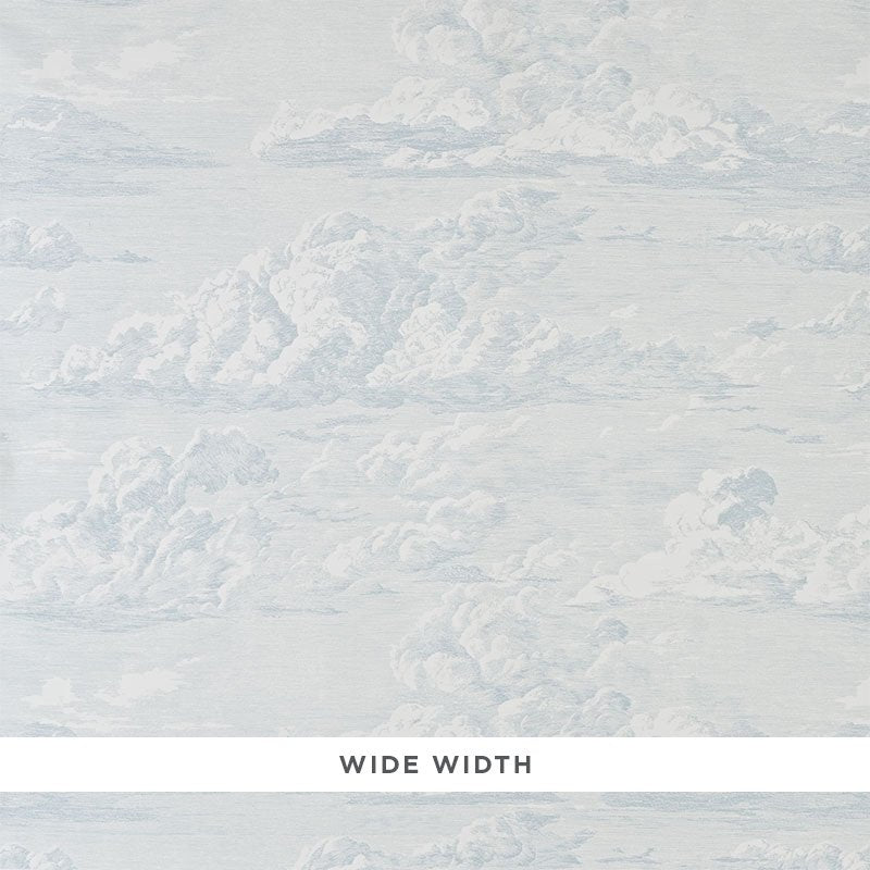 View 5009132 Cloud Toile Mineral Schumacher Wallpaper