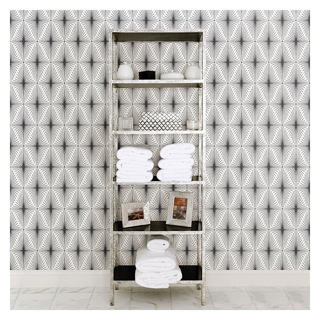 Acquire 2716-23824 Starlight Black Diamond A-Street Prints Wallpaper