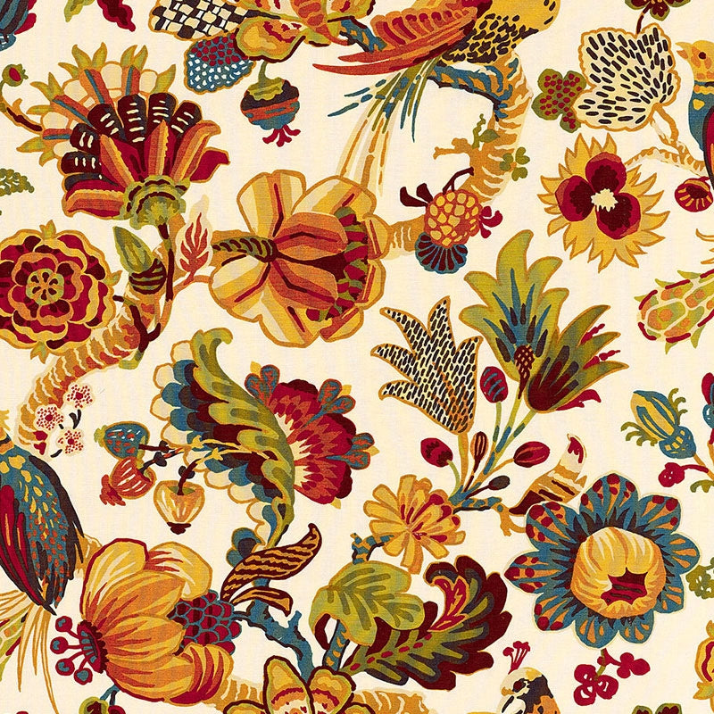 Purchase sample of 173820 Cambourne, Honey by Schumacher Fabric