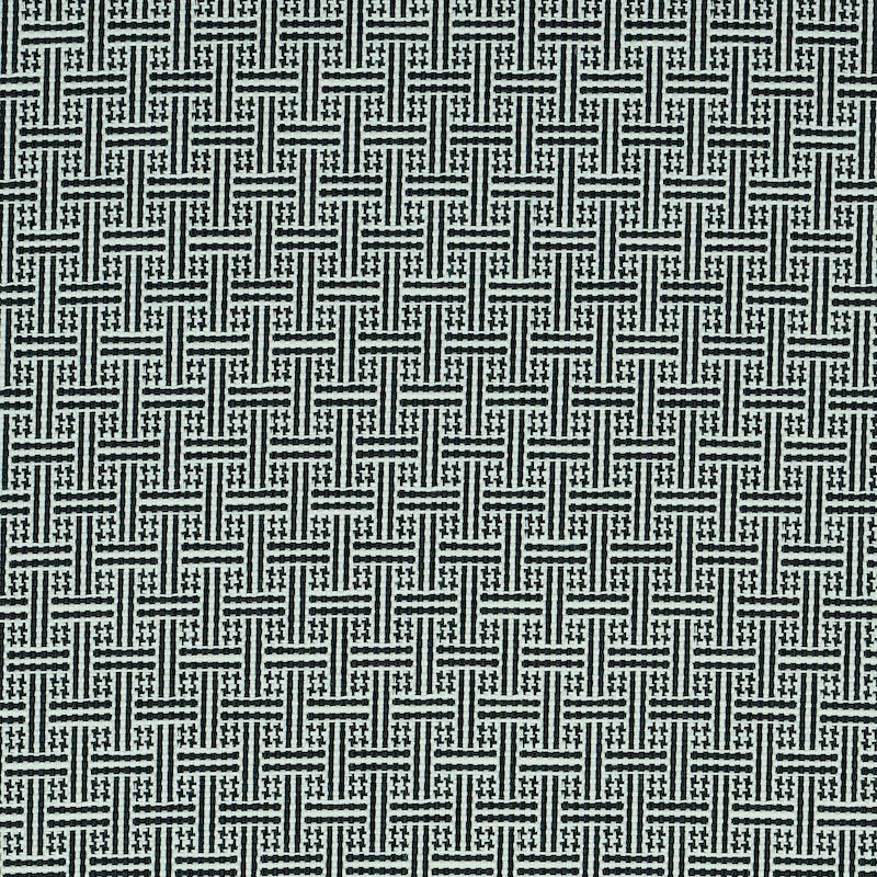 Purchase sample of 75935 Brickell, Black by Schumacher Fabric