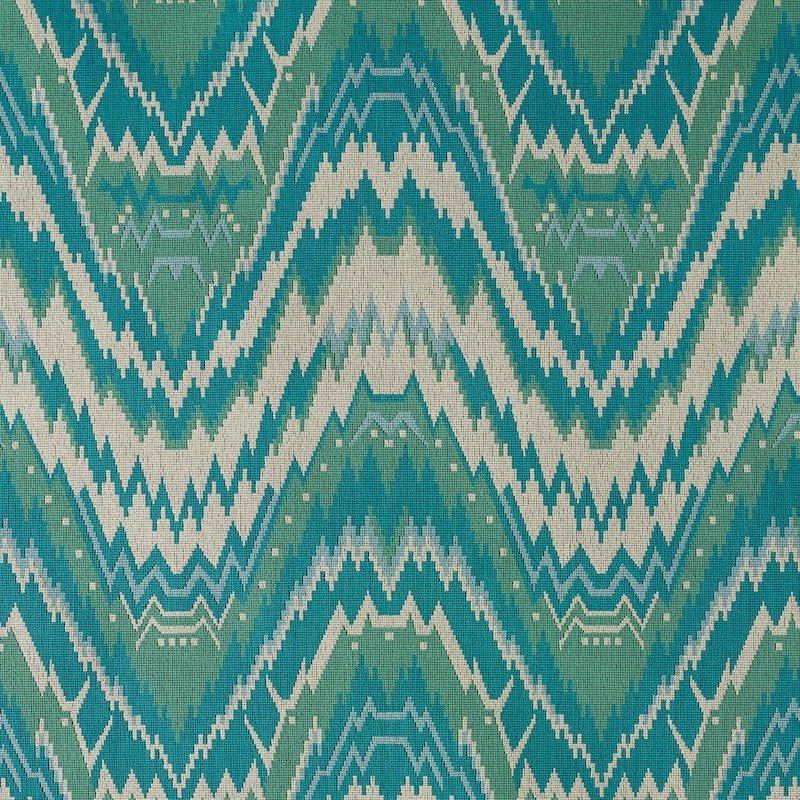 Purchase sample of 79042 Tauride Epingle, Peacock by Schumacher Fabric