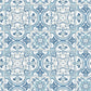 Order 3124-13962 Thoreau Concord Blue Medallion Wallpaper Blue by Chesapeake Wallpaper