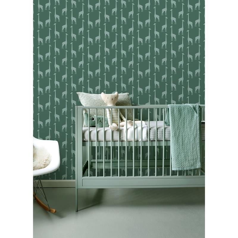 4060-139061 Fable Vivi Teal Giraffe Wallpaper by Chesapeake,4060-139061 Fable Vivi Teal Giraffe Wallpaper by Chesapeake2