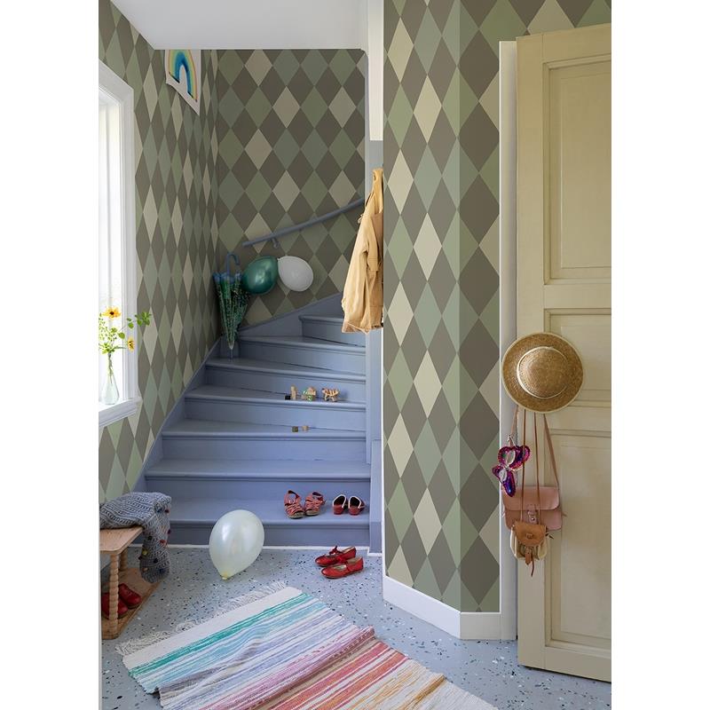 Looking for 4111-63028 Briony Kalas Olive Diamond Wallpaper Olive A-Street Prints Wallpaper