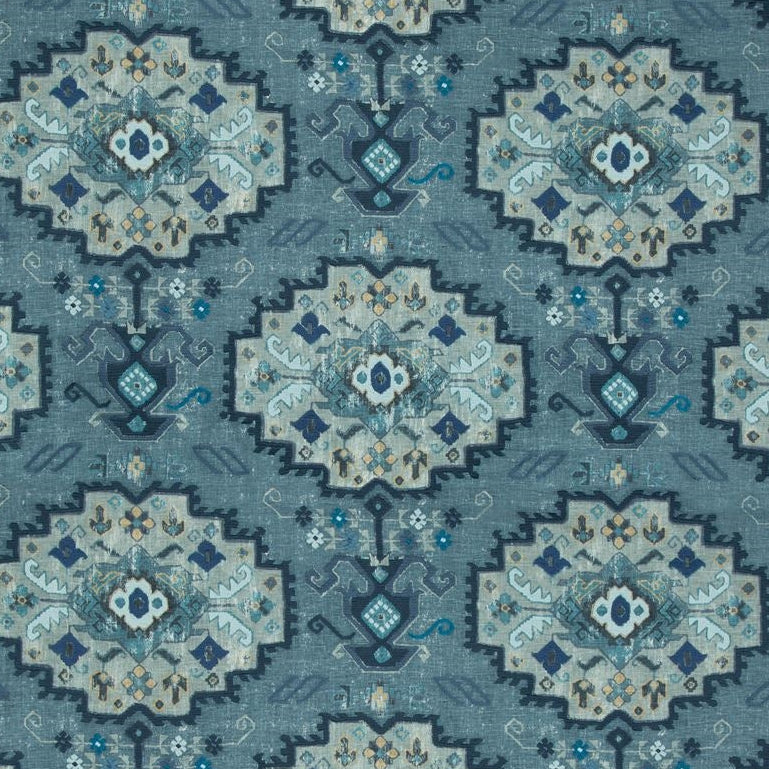 Acquire 2017150.155 Turkana Marine/Sky Lee Jofa Fabric