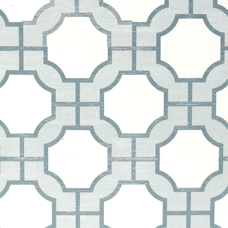 Purchase 5192 Imperial Gates Dove and Harbor Blue on White Manila Hemp Phillip Jeffries Wallpaper