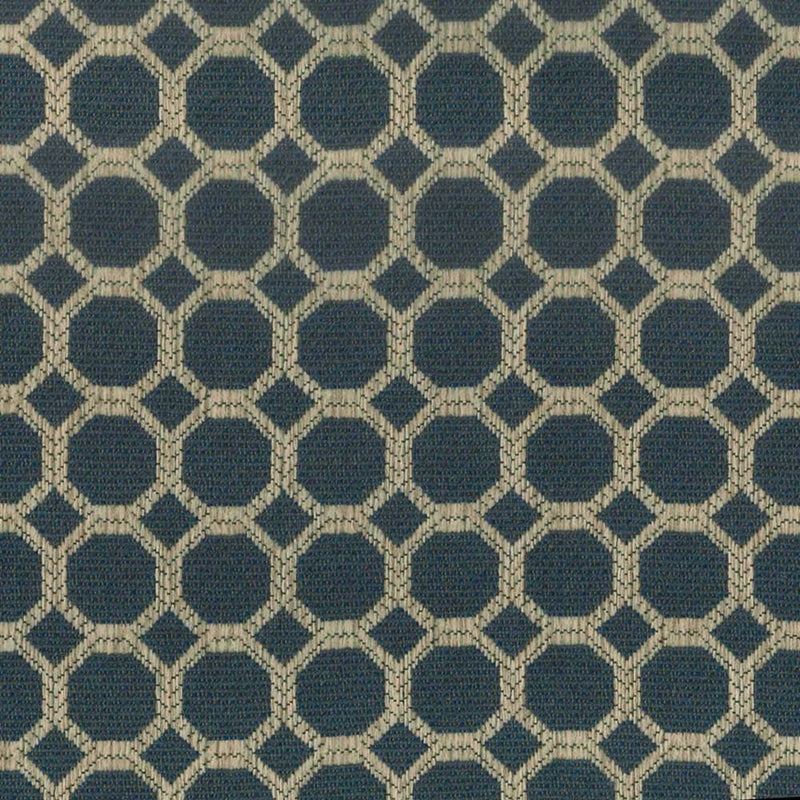 Buy F4132 Admiral Blue Dot Greenhouse Fabric