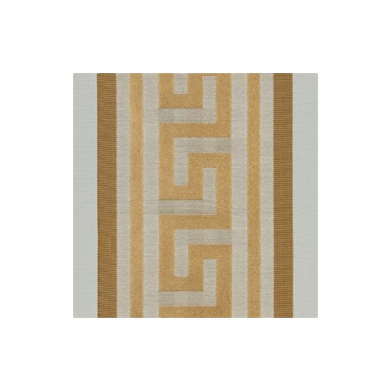 219101 | Meander Stripe Warm Gold - Beacon Hill Fabric