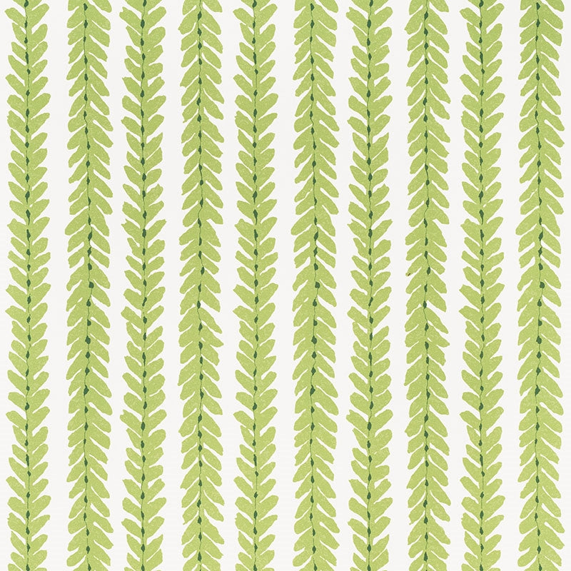 Acquire 5008791 Woodperry Green Schumacher Wallpaper