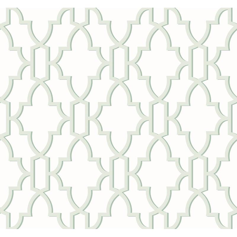 Purchase LN21104 Luxe Haven Coastal Lattice Seaglass by Lillian August Wallpaper
