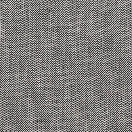 View F0875-01 Bw1003 Black/White by Clarke And Clarke Fabric