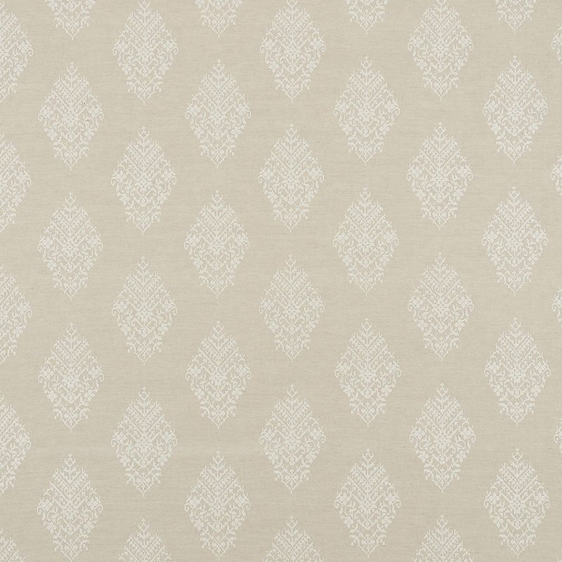 Purchase sample of 70220 Zinda Embroidery, Sand by Schumacher Fabric