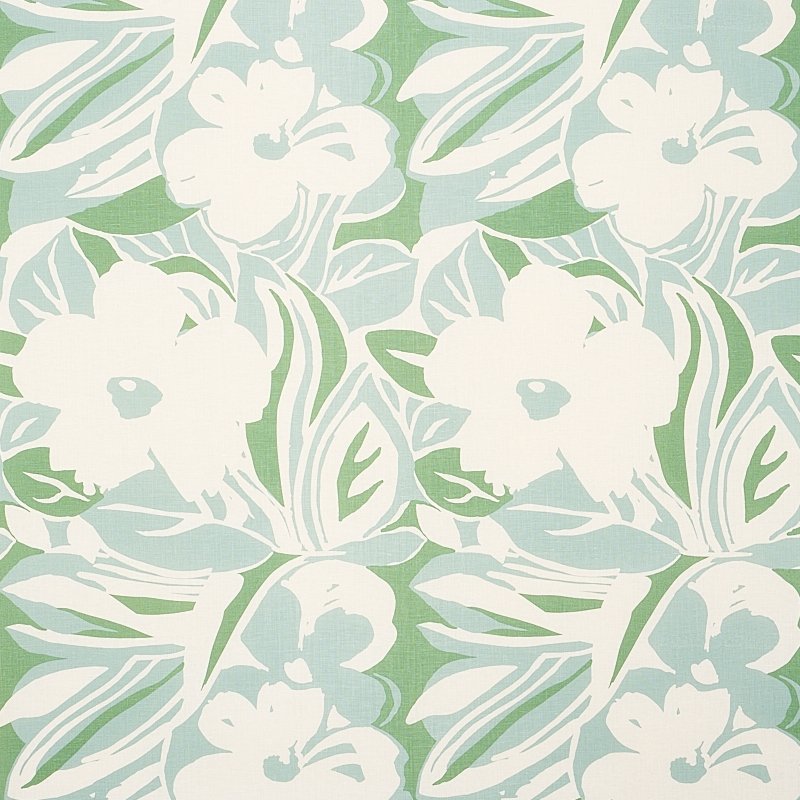 Purchase sample of 178863 Stevie, Green by Schumacher Fabric