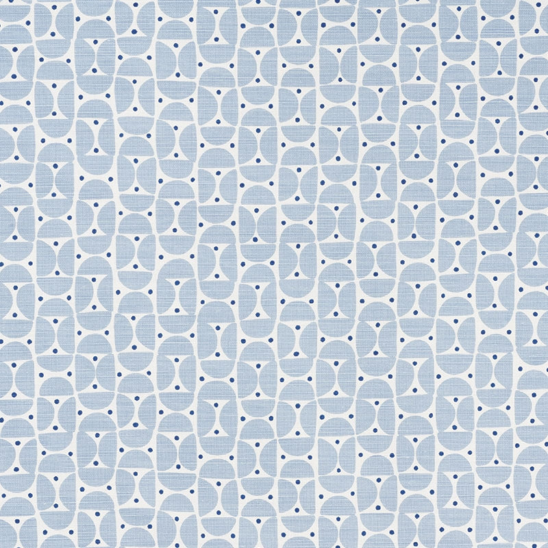 Purchase sample of 177361 Mezza Luna, Sky by Schumacher Fabric
