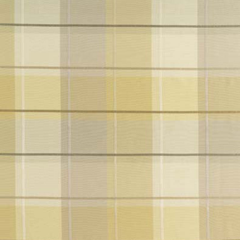 Purchase sample of 63360 Coin Silk Plaid, Alabaster by Schumacher Fabric