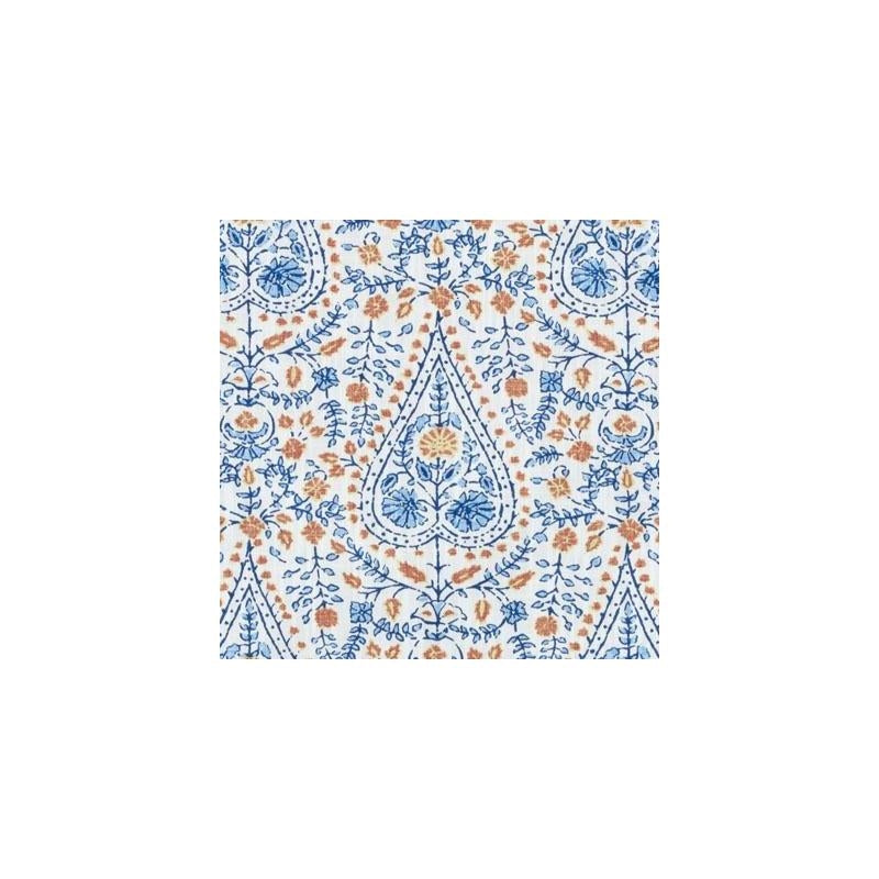 De42511-5 | Blue - Duralee Fabric