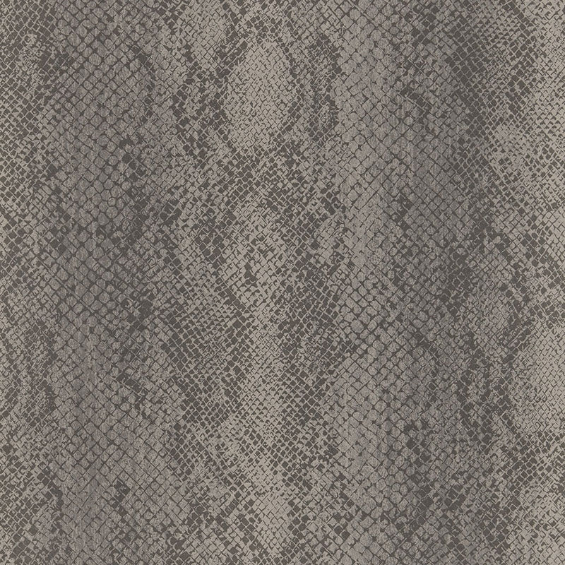 Select 5006232 Cody Snakeskin Smoke Schumacher Wallpaper