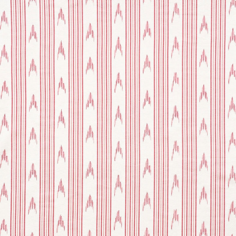 Purchase sample of 74221 Santa Barbara Ikat, Pink by Schumacher Fabric