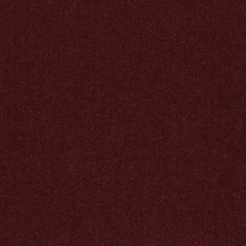 Purchase sample of 50315 Jermyn Solid Flannel, Maroon by Schumacher Fabric