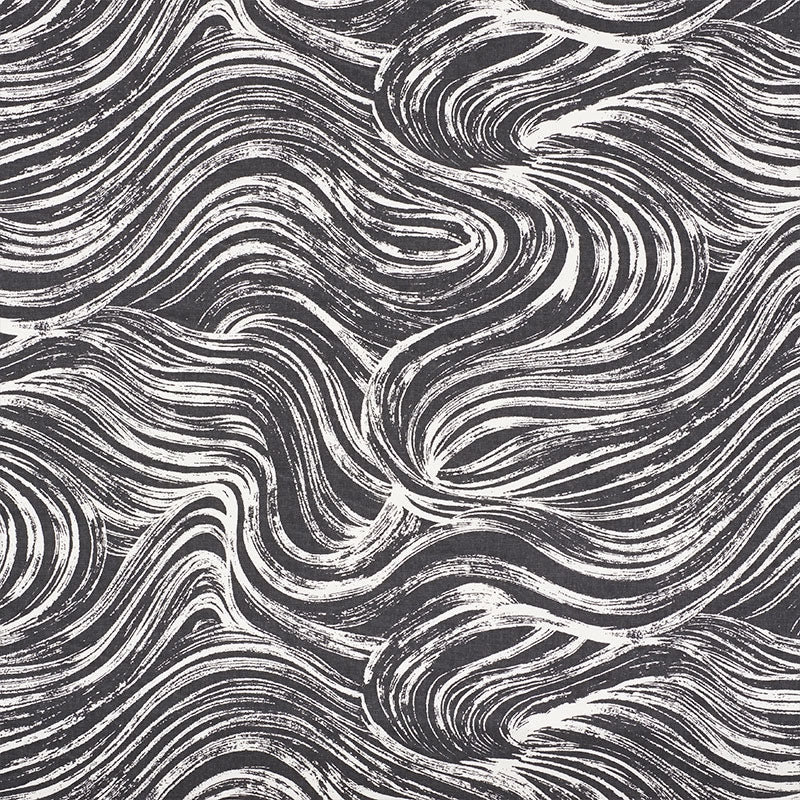 Purchase sample of 177493 Shio, Carbon by Schumacher Fabric