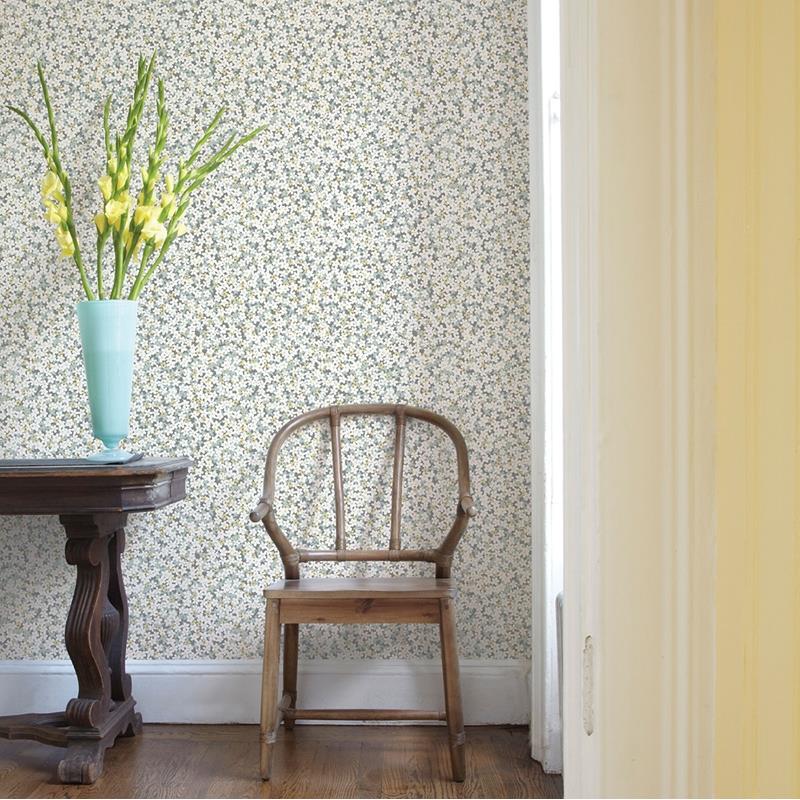 View 2901-25444 Perennial Giverny Multicolor Miniature Floral A Street Prints Wallpaper