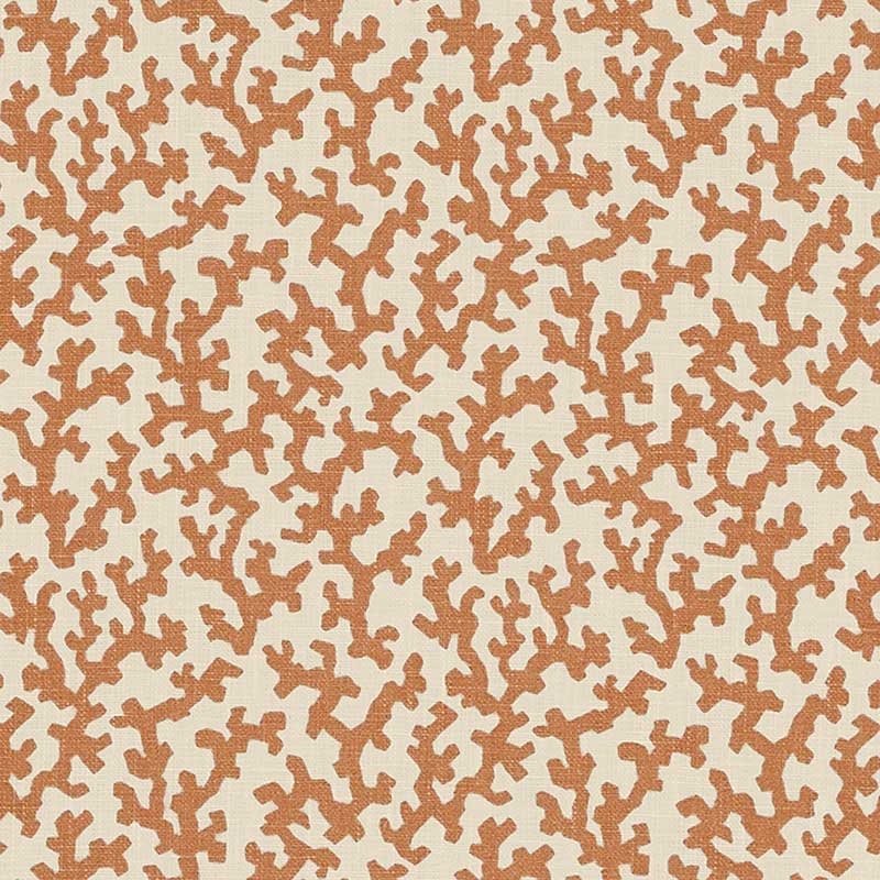 Purchase sample of 176126 Folly, Burnt Orange by Schumacher Fabric