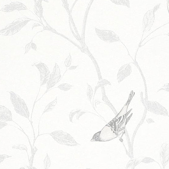 Acquire 798975 Tendresse Grey Birds by Washington Wallpaper