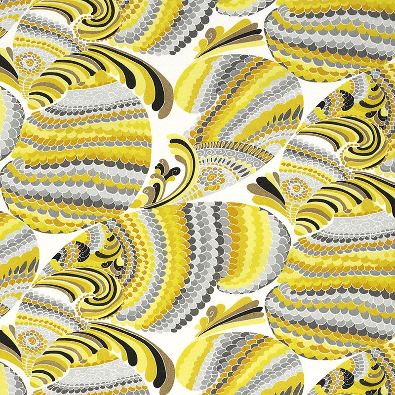 Purchase sample of 174332 Pisces Print, Driftwood by Schumacher Fabric