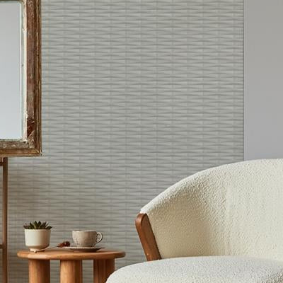 Purchase 2988-70008 Inlay Gator Light Grey Geometric Stripe Light Grey A-Street Prints Wallpaper
