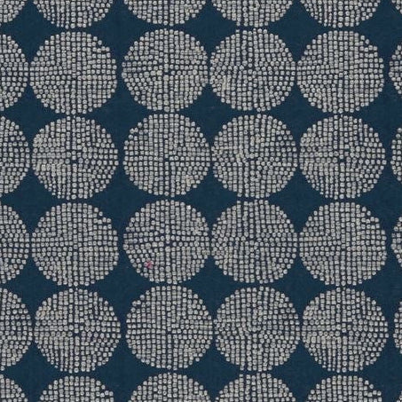 Find F0956-04 Kiko Indigo by Clarke And Clarke Fabric