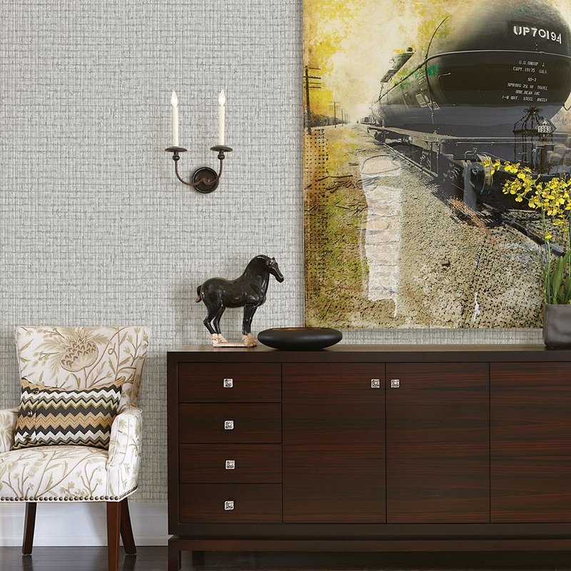 Shop 2785-24850 Palmweave Signature by Sarah Richardson A-Street Prints Wallpaper