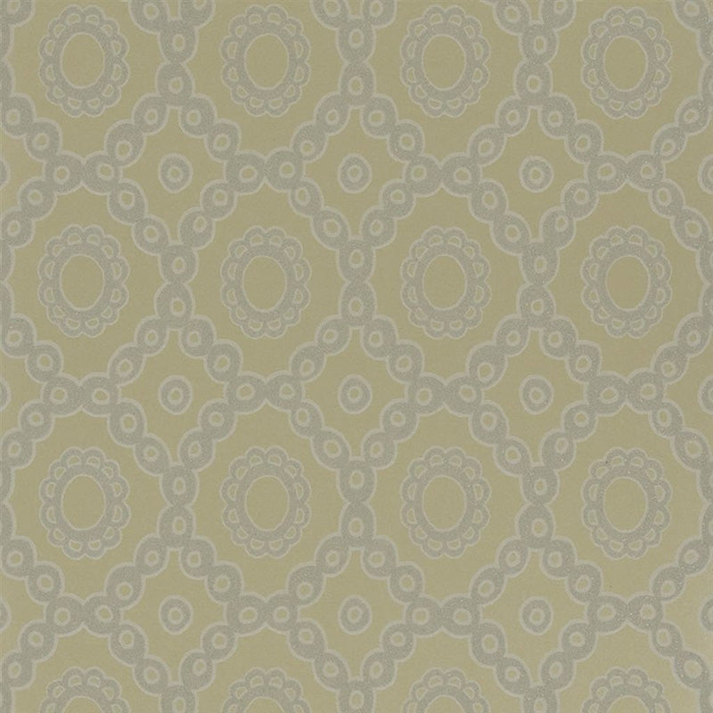 Sample P606-03 Melusine, Linen by Designer Guild Wallpaper
