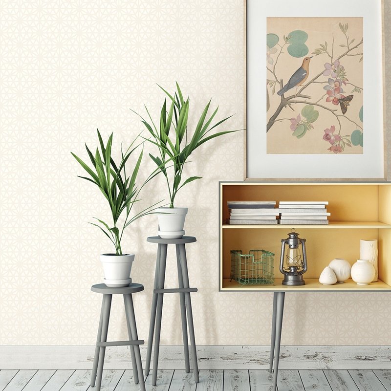 Purchase 2782-24549 Billie Bone Geometric Habitat A-Street Prints Wallpaper