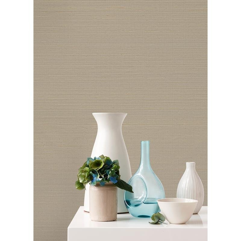 Shop 2972-86105 Loom Mai Lavender Abaca Grasscloth Wallpaper Lavender A-Street Prints Wallpaper
