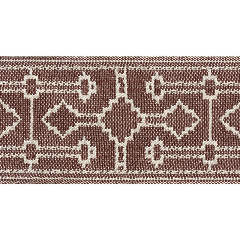 75284 | Filbert Tape, Brown - Schumacher Fabric