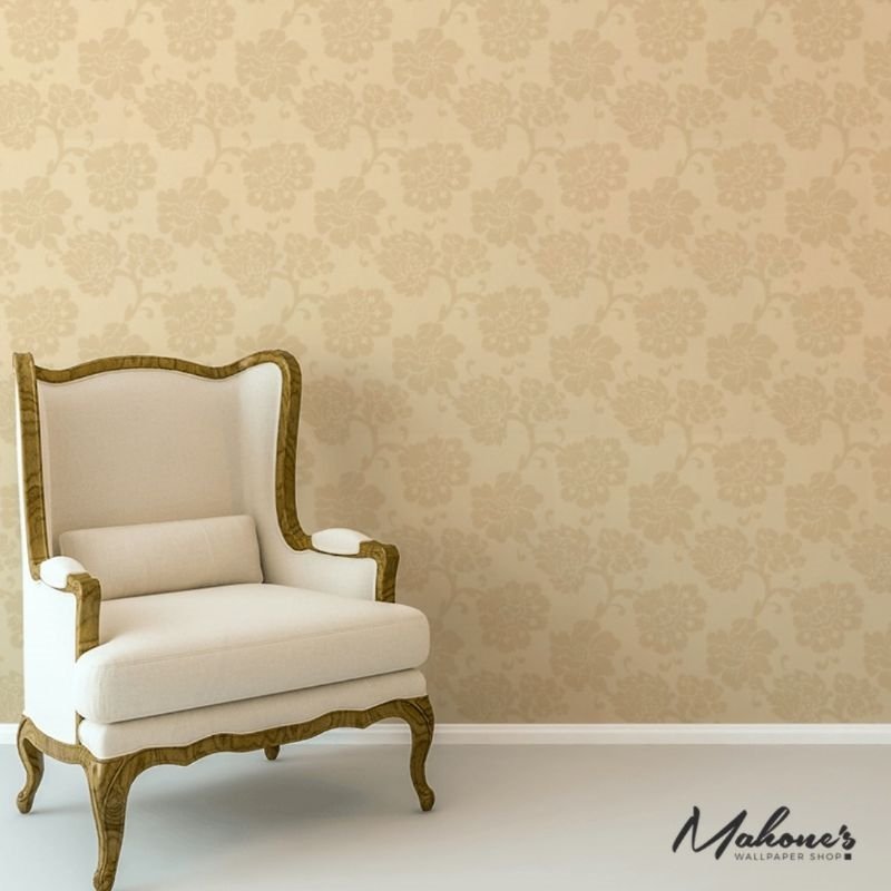 Looking for 5003623 Albero Floreale Bisque Schumacher Wallpaper
