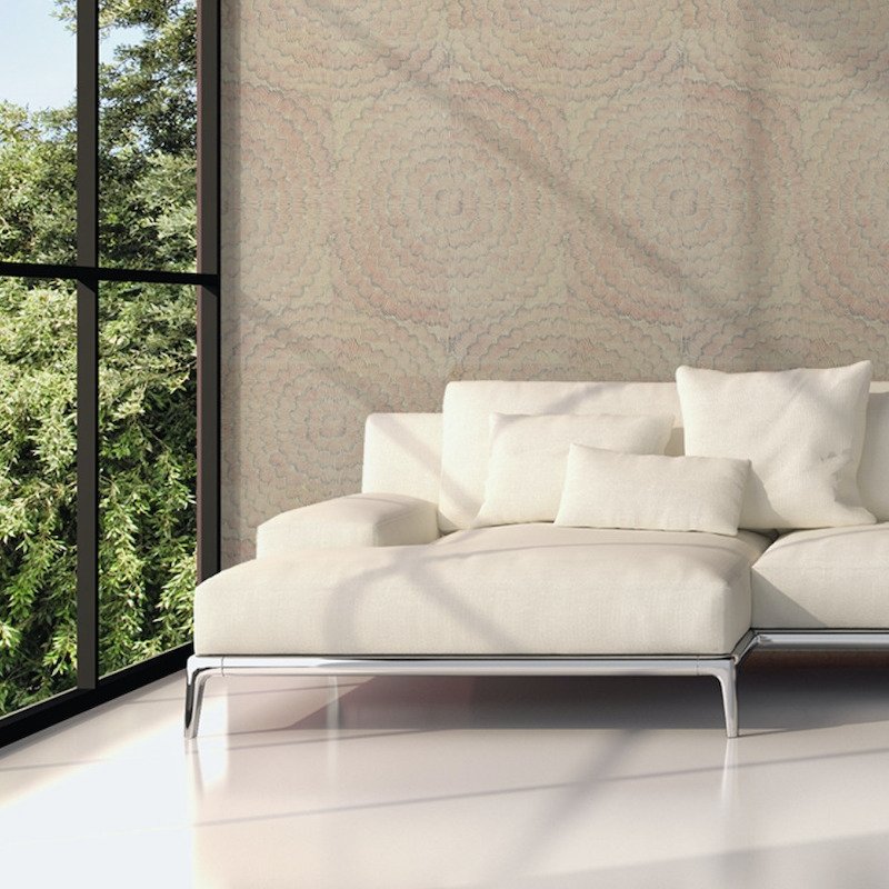 Order 5006075 Feather Bloom Venetian Pink Schumacher Wallpaper