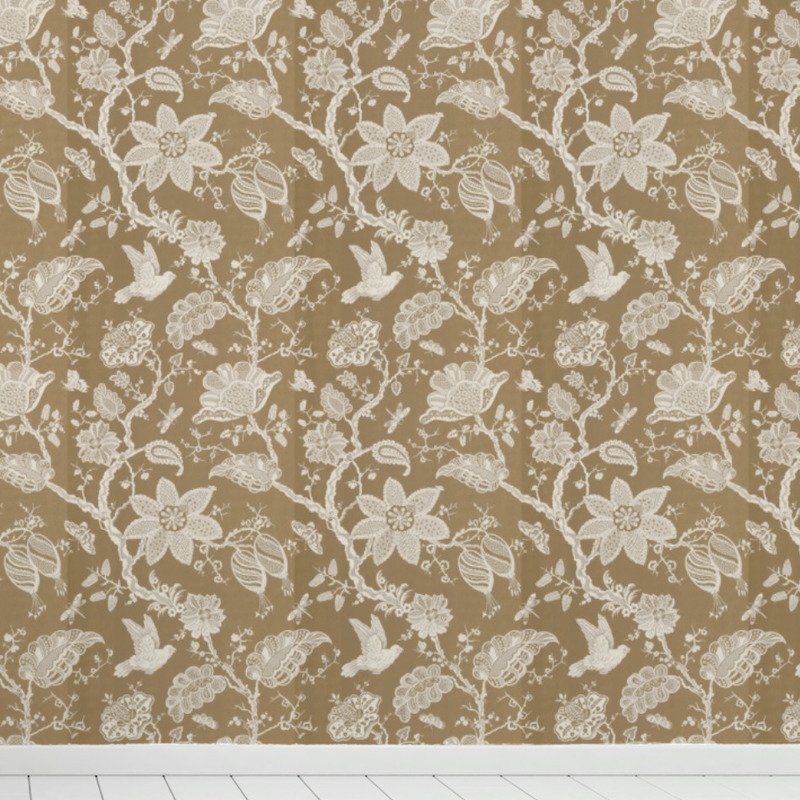 Save on 5005002 Bali Vine Mocha Schumacher Wallpaper