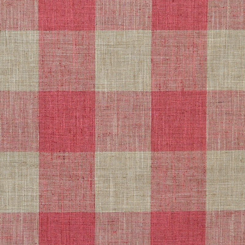 Order 8503 Ian Carnation Red Plaid Multipurpose Magnolia Fabric