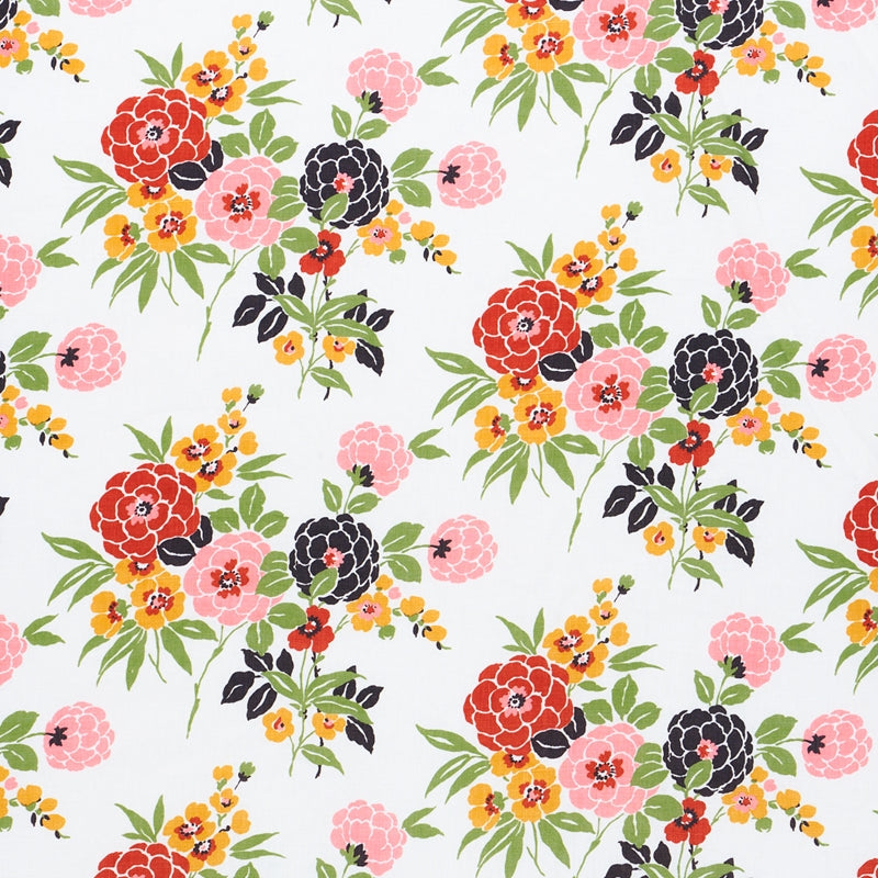 Purchase sample of 180022 Valentina Floral, Multicolor by Schumacher Fabric
