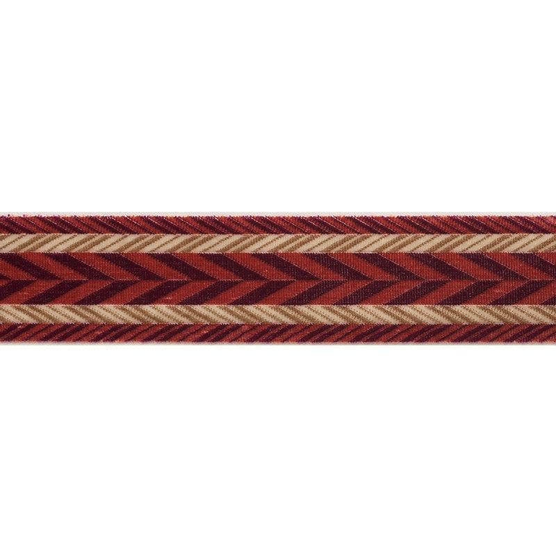 74261 | Stinson Tape, Ruby - Schumacher Fabric